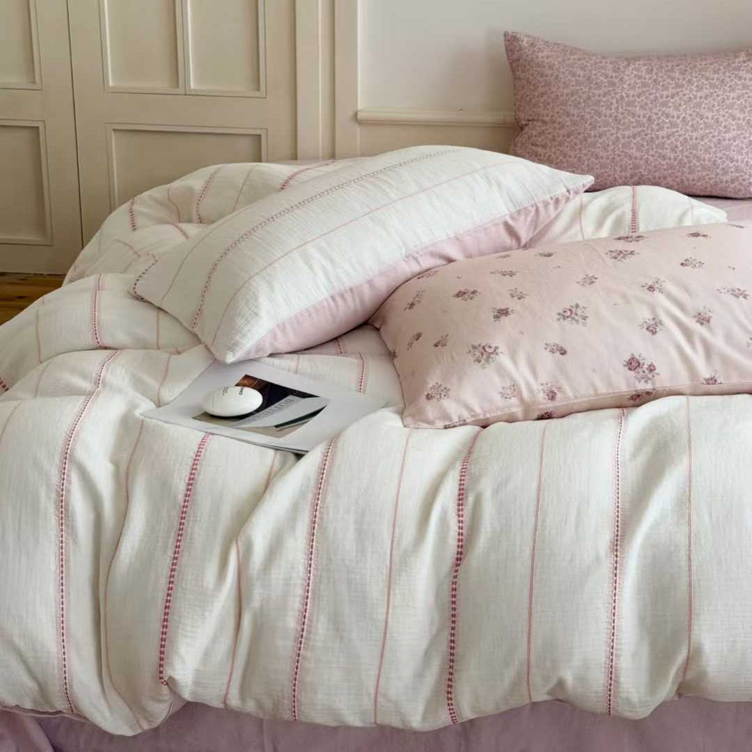 Morning Glow · Muslin Cotton Bedding Set