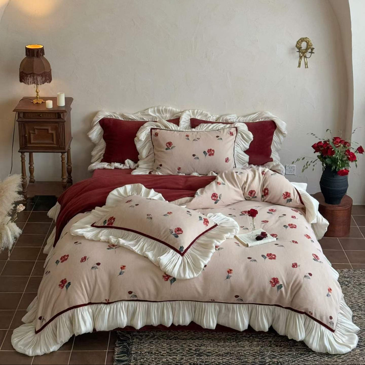 Opulenta · Milk Fleece Bedding Set