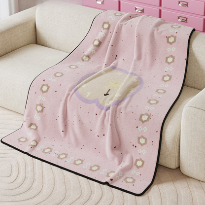 Pastel Dream Milk Velvet Throw Blanket