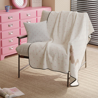 Pastel Dream Milk Velvet Throw Blanket