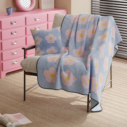 Pastel Dream Milk Velvet Throw Blanket