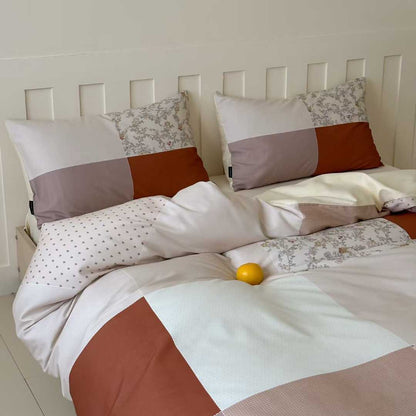 Patch Poem · 100s Cotton Flannel Bedding Set