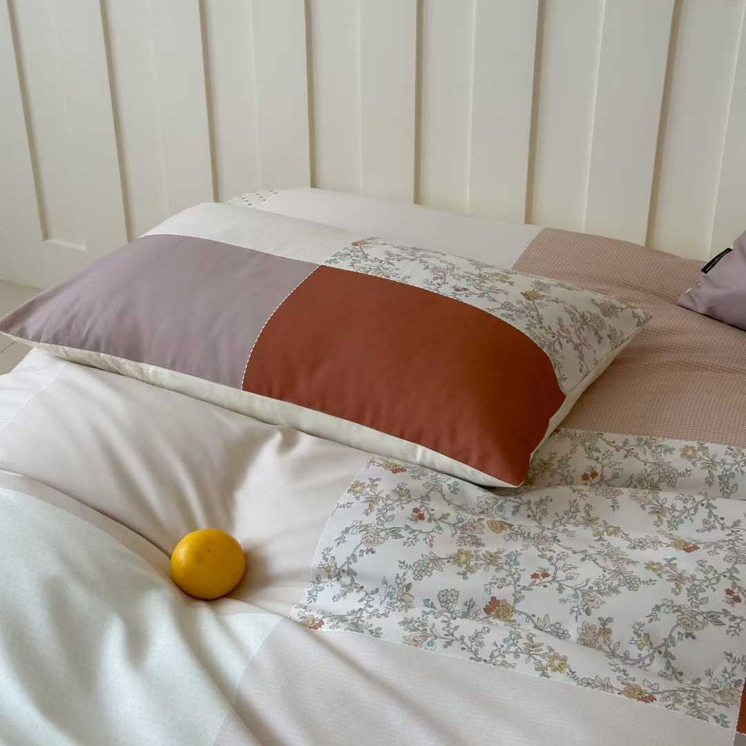 Patch Poem · 100s Cotton Flannel Bedding Set