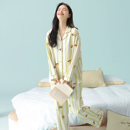 Paws & Whispers · Women's Cotton Long Sleeve Pajama Set