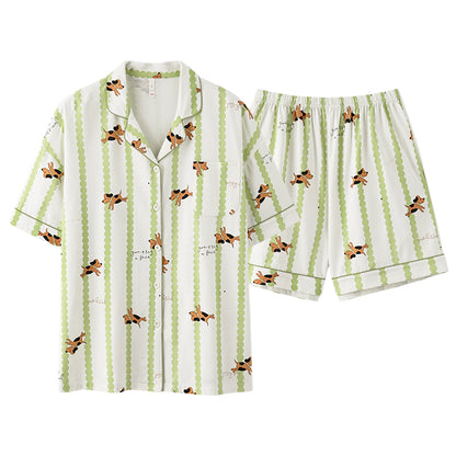 Paws & Whispers · Women's Cotton Pajama Set