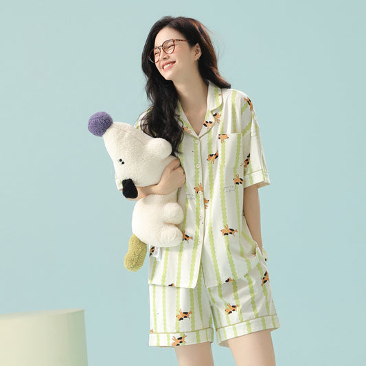 Paws & Whispers · Women's Cotton Pajama Set
