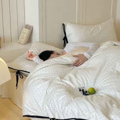Petite Polka · 100% Long Staple Cotton Bedding Set