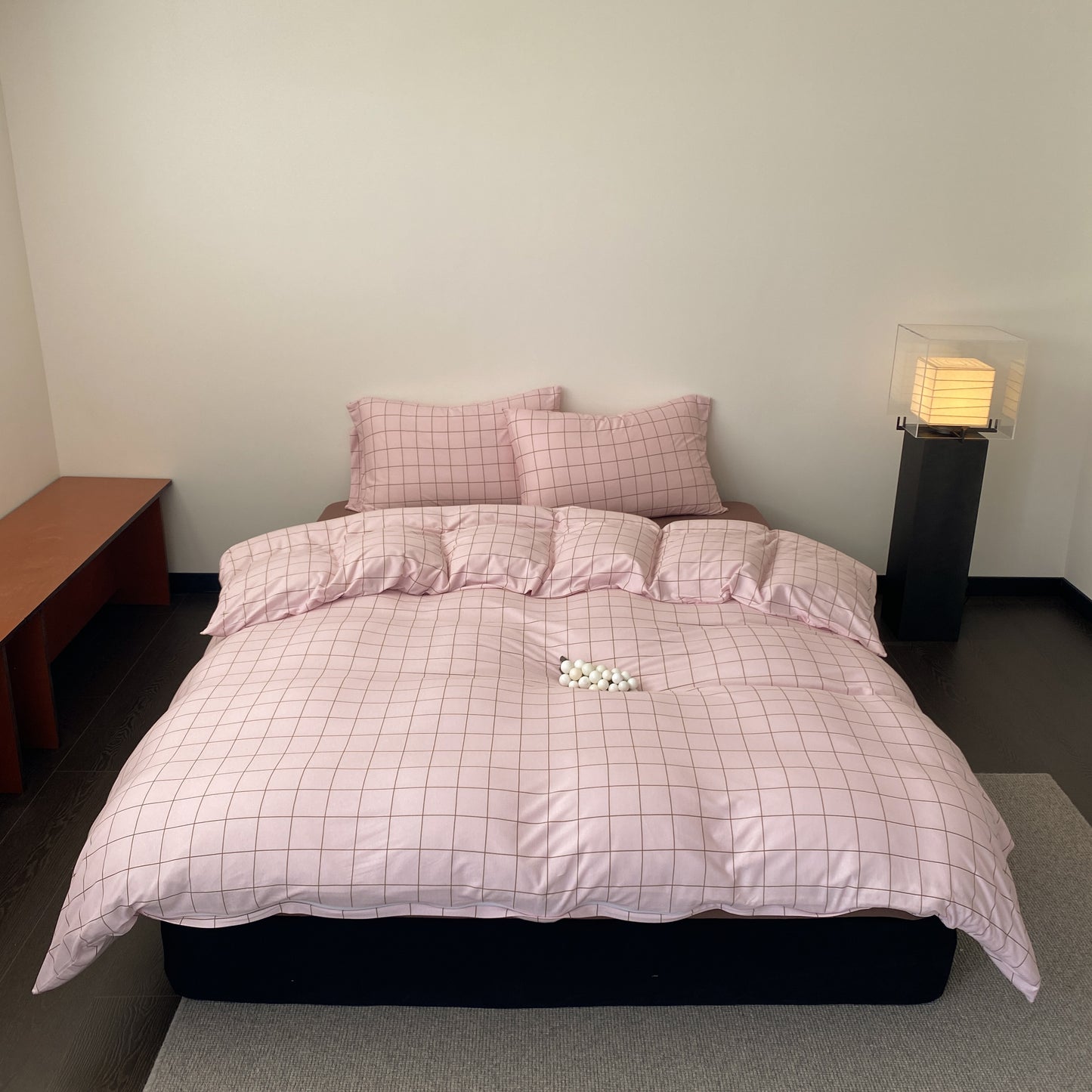 Pink Diary · 100% Knit Cotton Bedding Set