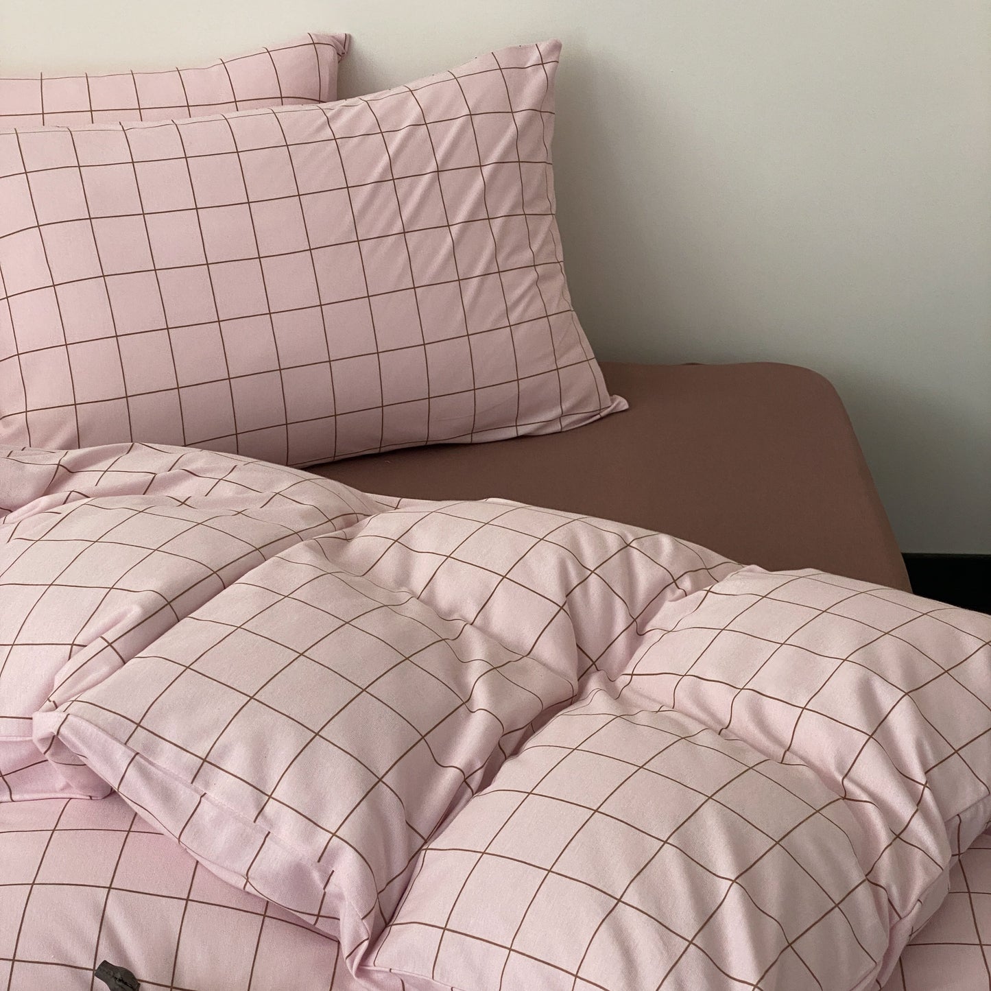 Pink Diary · 100% Knit Cotton Bedding Set