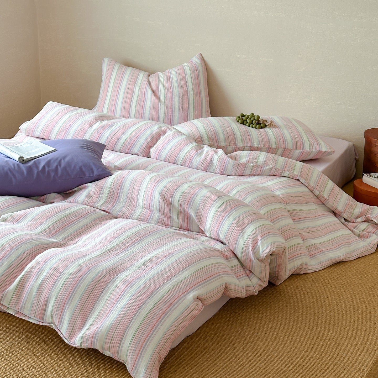 Palette · 100% Crinkle Gauze Cotton Bedding Set