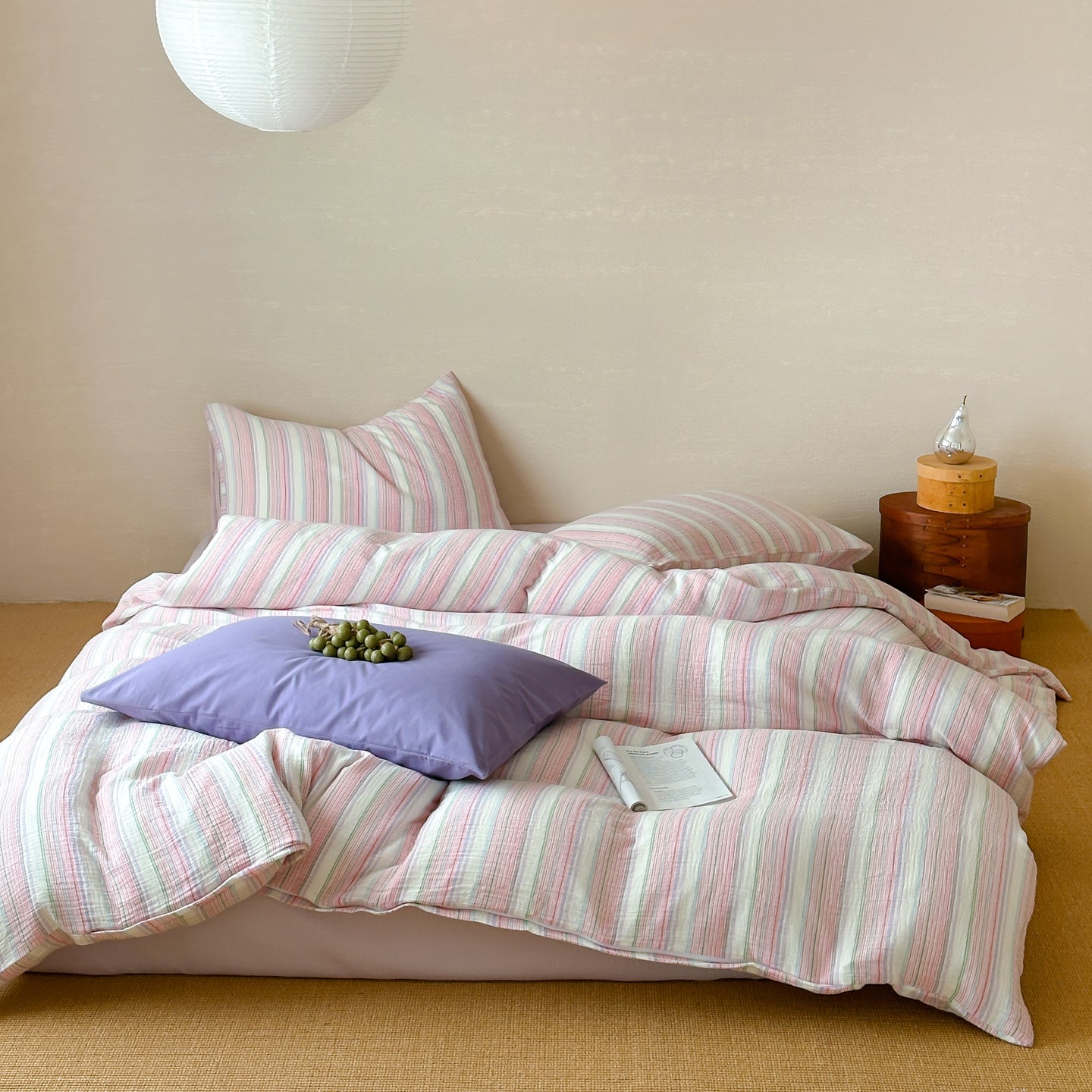 Palette · 100% Crinkle Gauze Cotton Bedding Set