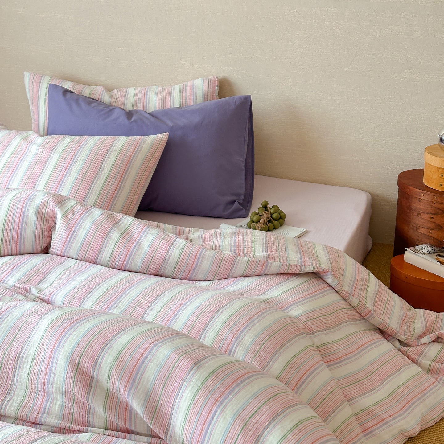 Palette · 100% Crinkle Gauze Cotton Bedding Set
