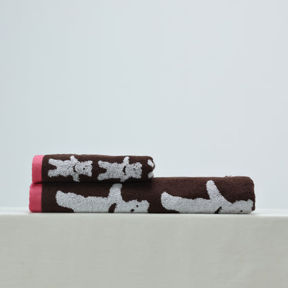 Pixel Bear · Cotton Bath Towel