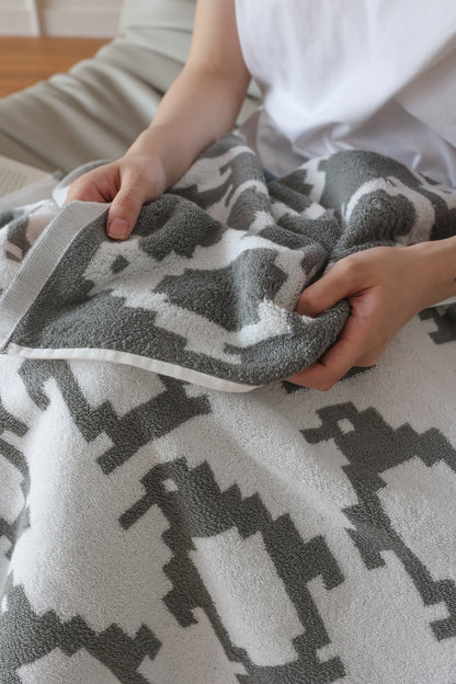 Pixel Penguin · Cotton Bath Towel