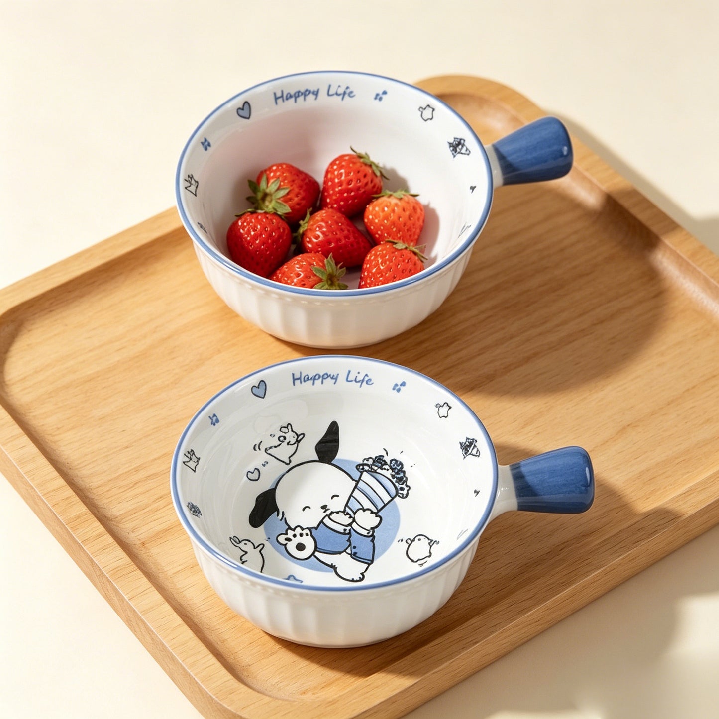 Playful Dog · Ceramic Dinnerware Set