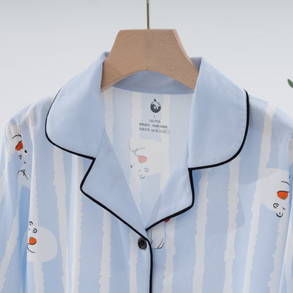 Polar Tales · Couple Cotton Long Sleeve Pajama Set