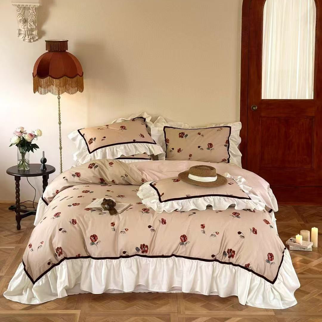 Rosé Whisper · 100S Australian Cotton Bedding Set