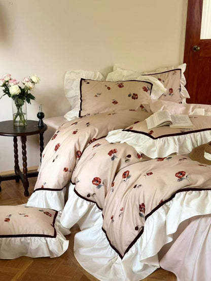 Rosé Whisper · 100S Australian Cotton Bedding Set