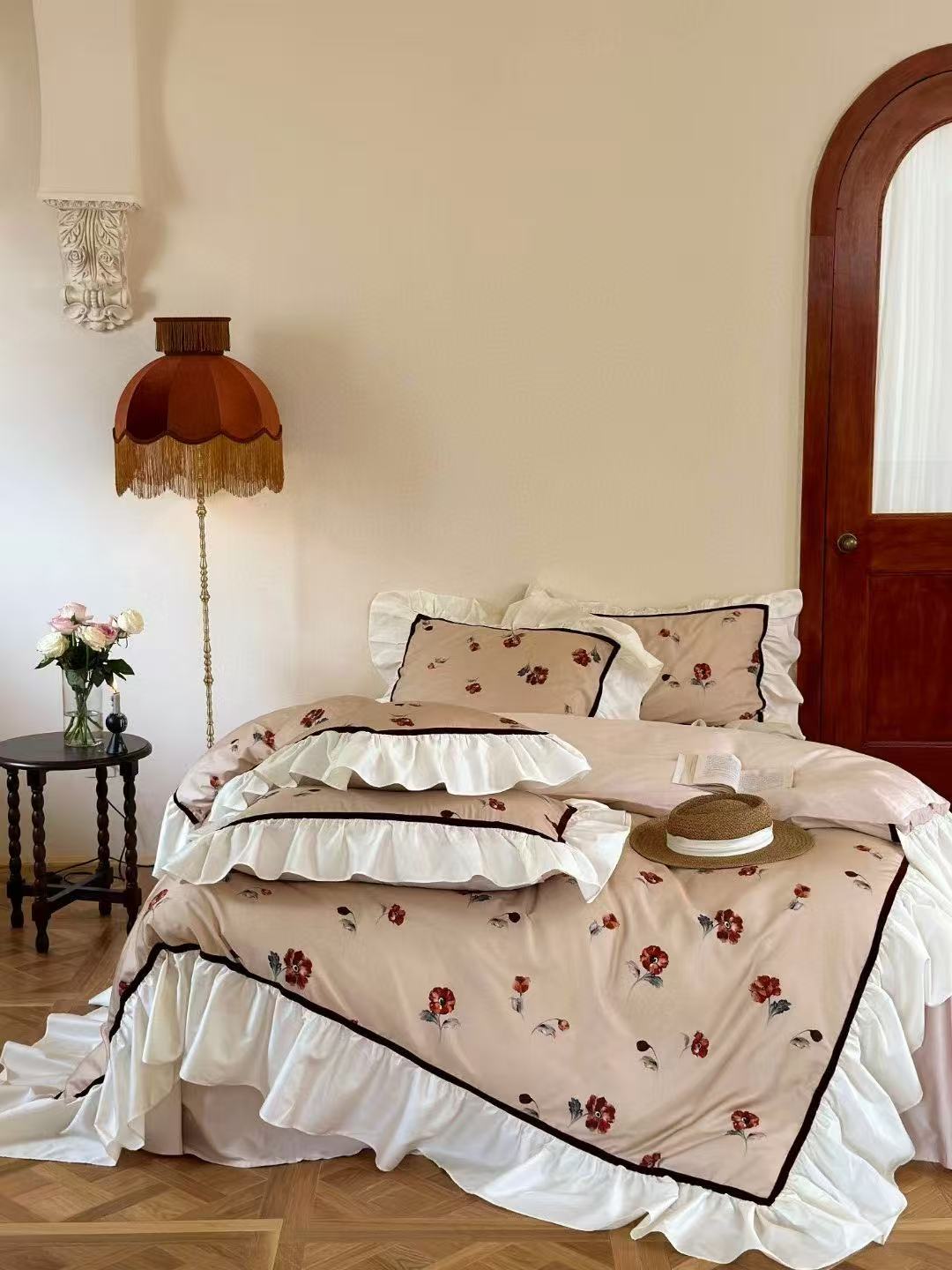 Rosé Whisper · 100S Australian Cotton Bedding Set