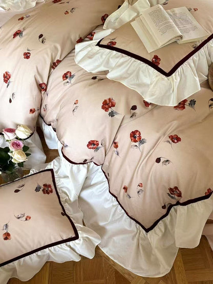 Rosé Whisper · 100S Australian Cotton Bedding Set