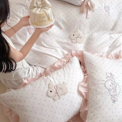 Rosie Bunny Dot · 100% Tencel™ Bedding Set
