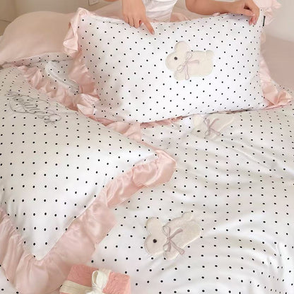Rosie Bunny Dot · 100% Tencel™ Bedding Set