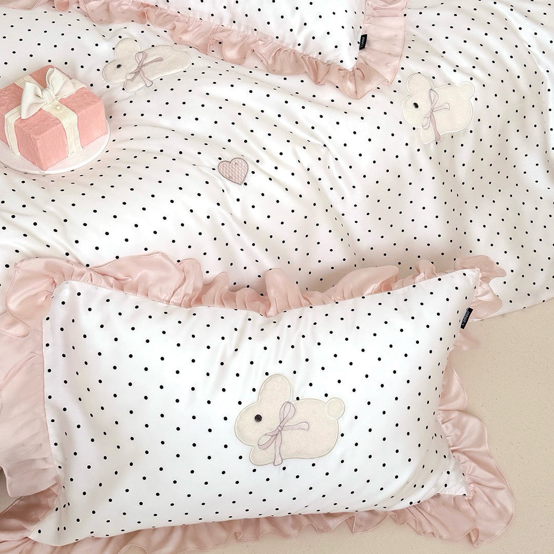 Rosie Bunny Dot · 100% Tencel™ Bedding Set