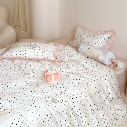 Rosie Bunny Dot · 100% Tencel™ Bedding Set