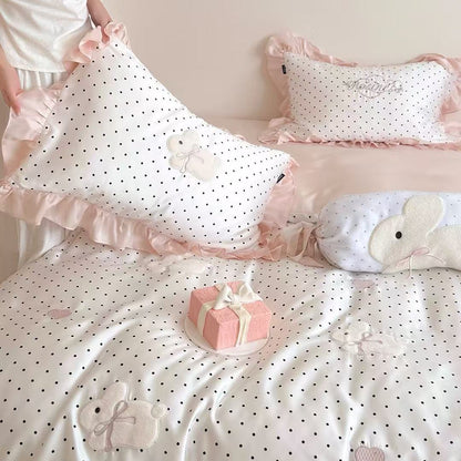 Rosie Bunny Dot · 100% Tencel™ Bedding Set