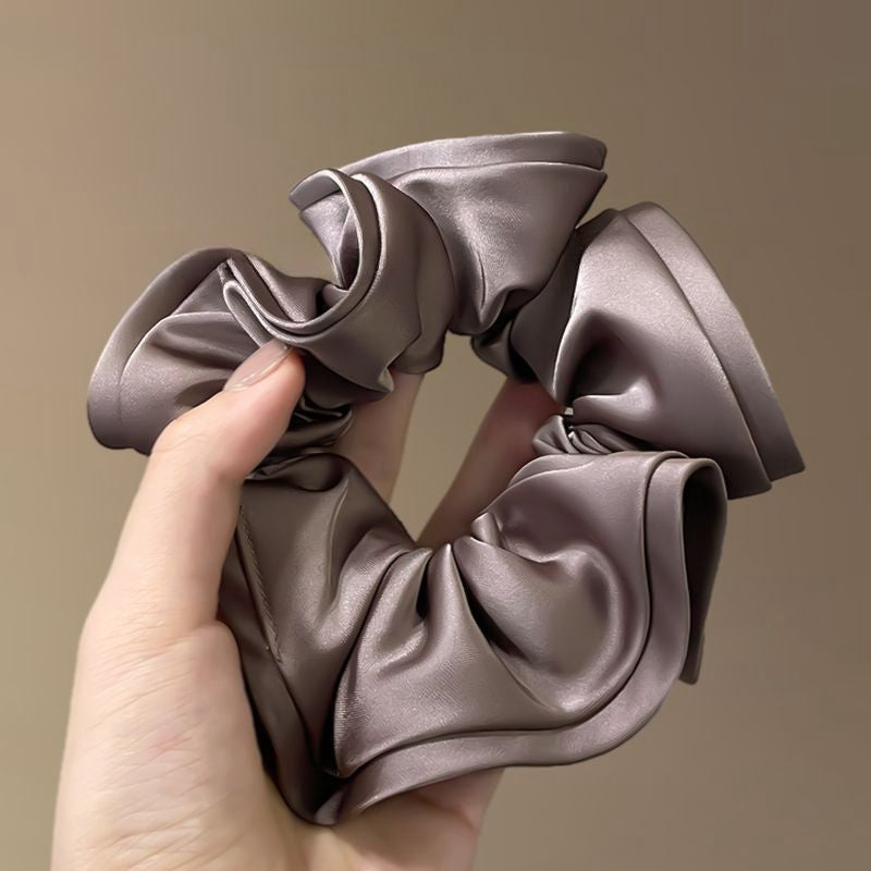 Dreamy Lavender & Lilac Satin Hair Scrunchies Collection