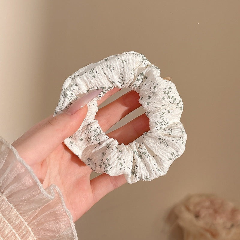 Sage Green & Olive Hair Scrunchies