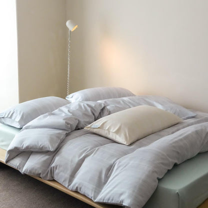 Serene Stripe · 100% Cotton Bedding Set