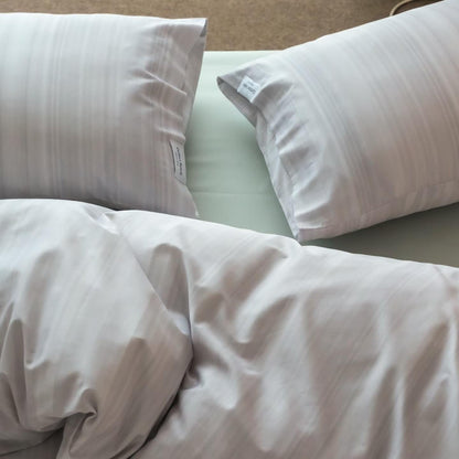 Serene Stripe · 100% Cotton Bedding Set
