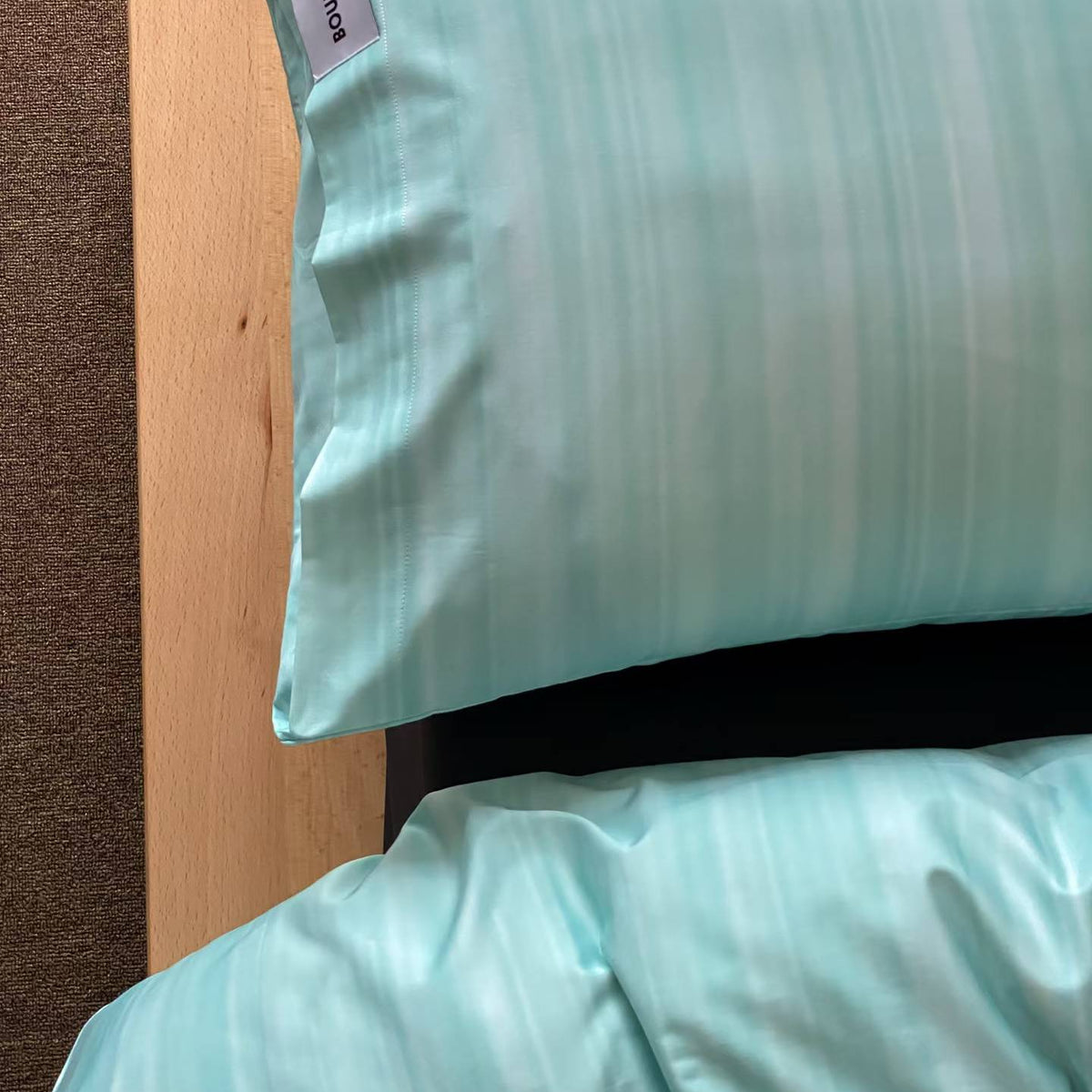 Serene Stripe · 100% Cotton Bedding Set
