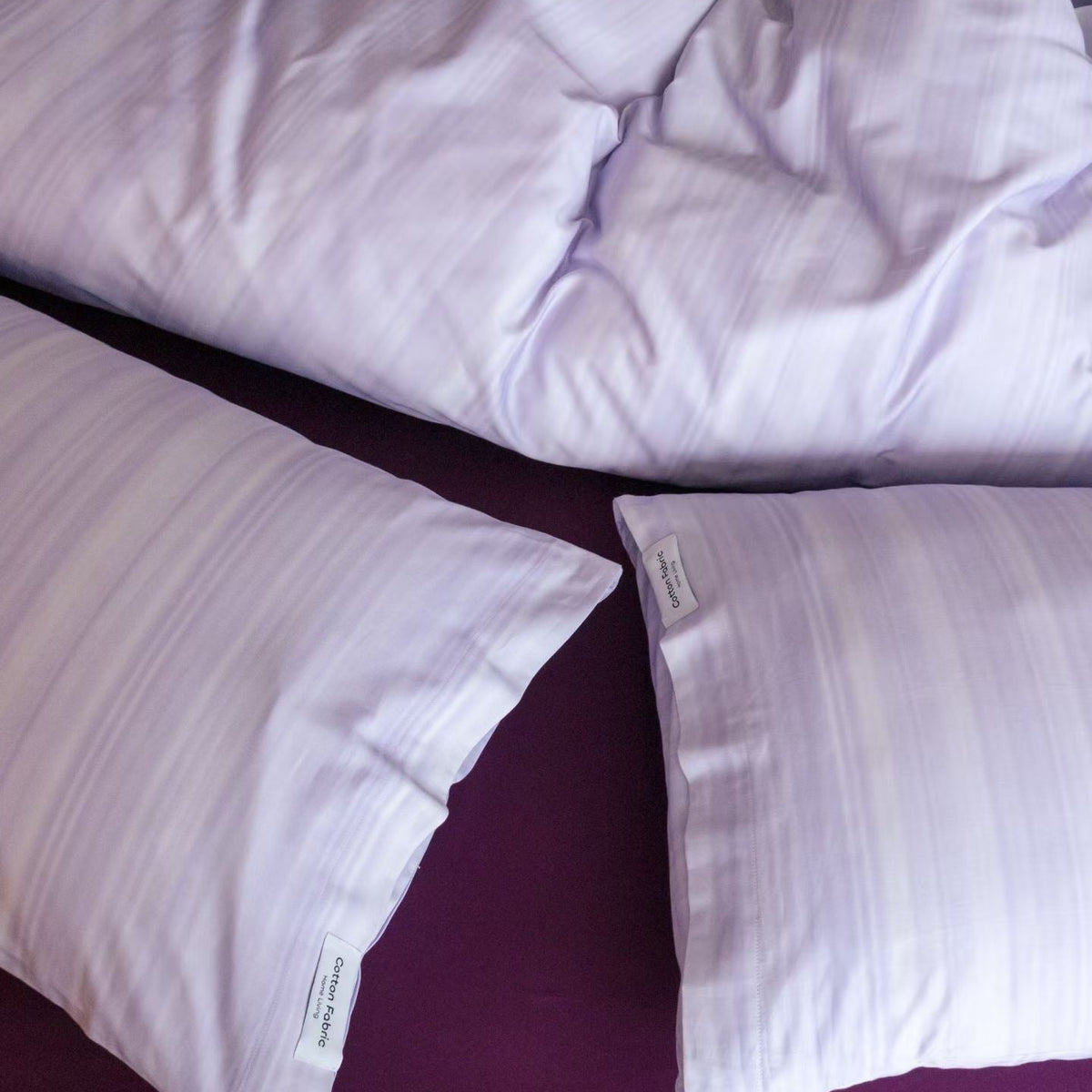 Serene Stripe · 100% Cotton Bedding Set
