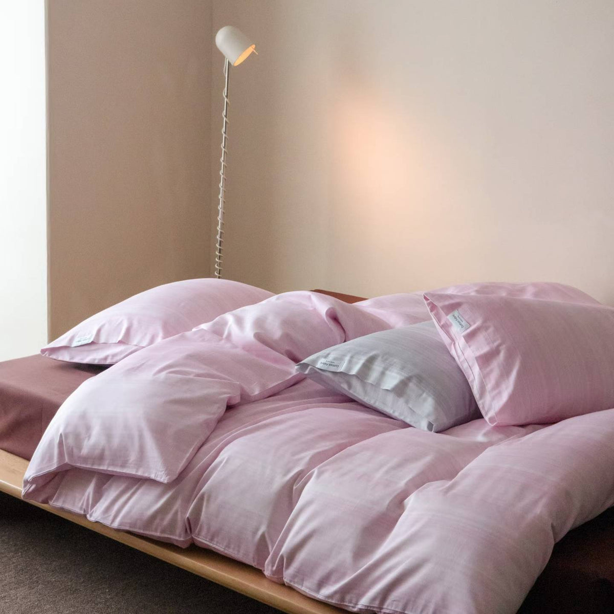 Serene Stripe · 100% Cotton Bedding Set