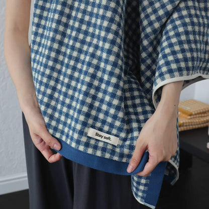 Soft Check · Cotton Bath Towel