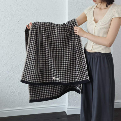 Soft Check · Cotton Bath Towel