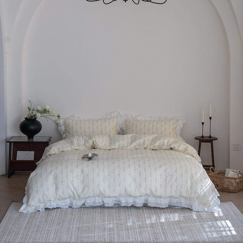 Meadow Bloom · 100% Soft Washed Cotton Bedding Set