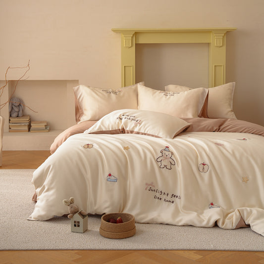Sunlit Teddy · 100% Tencel™ Bedding Set
