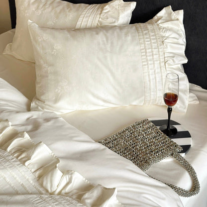 Sunset Rose · Luxury 100s Australian Cotton Jacquard Bedding Set