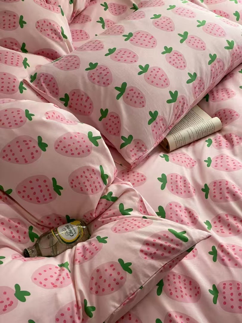 Sweetberry · 100% Knit Cotton Bedding Set