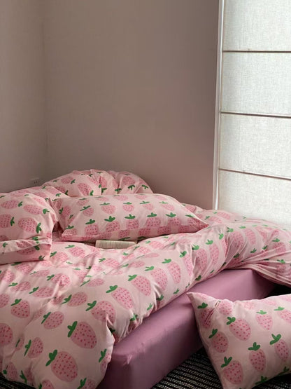 Sweetberry · 100% Knit Cotton Bedding Set