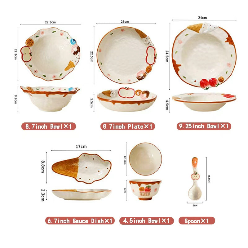 Sweetheart · Ceramic Dinnerware Set