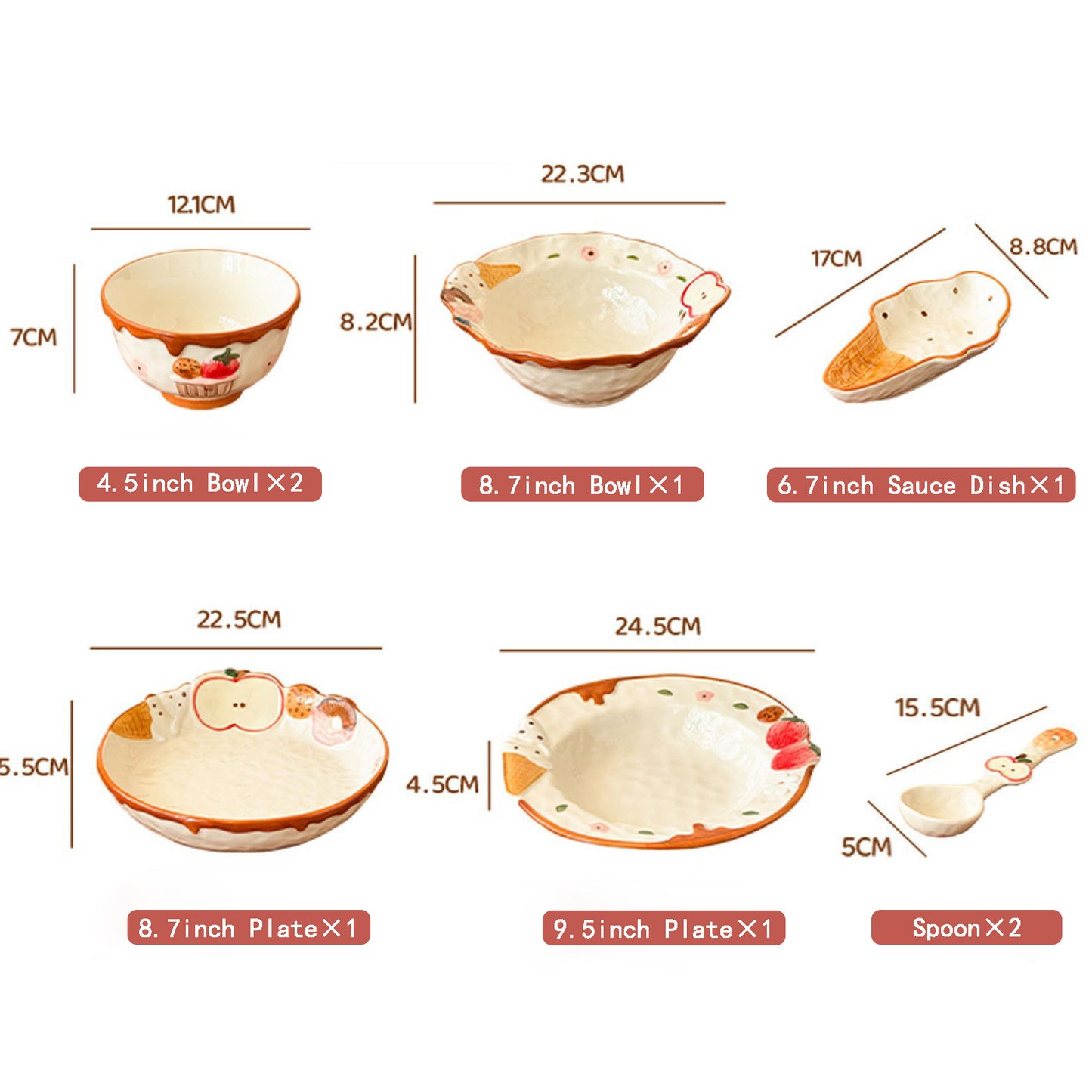 Sweetheart · Ceramic Dinnerware Set