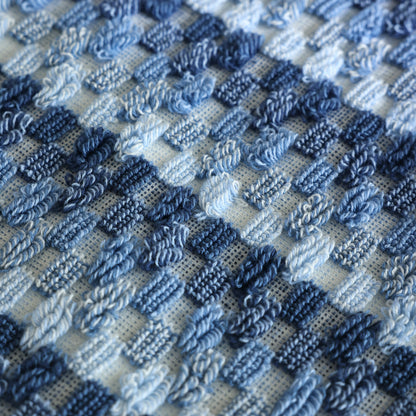 Textured Checkerboard · Cotton Bath Towel