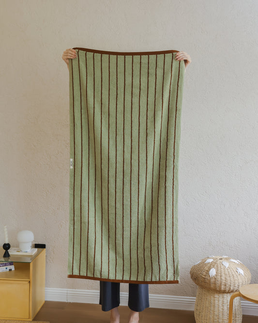 Tiny Stripes · Cotton Bath Towel