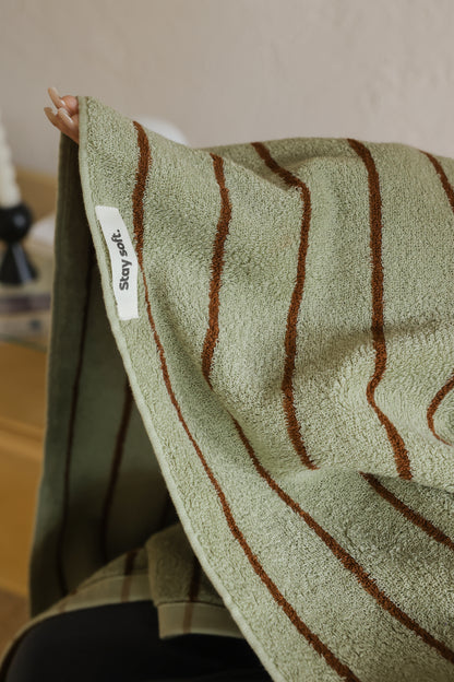 Tiny Stripe Stripes · Cotton Bath Towel
