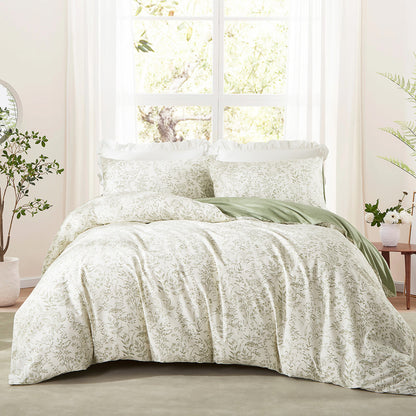 Wildflower Bloom · 100% Cotton Duvet Cover Set
