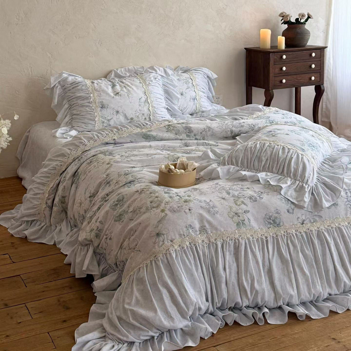 Lillian · 100% Cotton Brushed Flannel Bedding Set